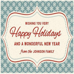Vintage Holidays Greeting Card or Invites