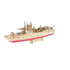 Natural Wood 3D Puzzle Destroyer Ship Craft Building Set