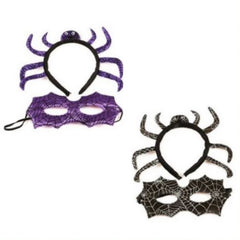 Spider Masquerade Costume Accessory Set - 2 designs