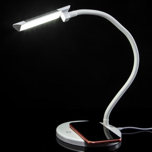 14 Inch LED Desk Lamp with Built-in Wireless Charger