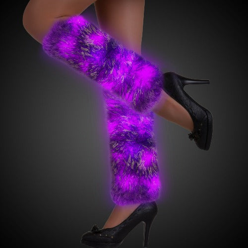 Led Purple Leg Warmers