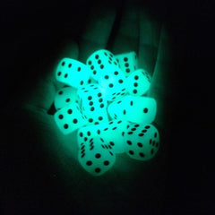 Glow in The Dark Dice