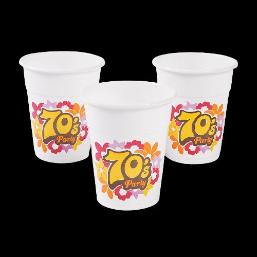 16 Oz 70s Party Disposable Cups
