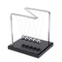 Metal Z Shape 6" Newton's Cradle with Wood Base