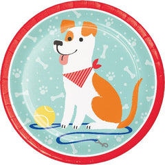 Dog Party Dinner Plates