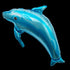 Dolphin 35" Mylar Balloon
