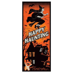 Vintage Halloween Door Cover