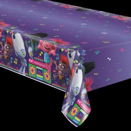 DreamWorks Trolls World Tour Plastic Tablecloth