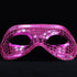 Hot Pink Sequin Face Mask