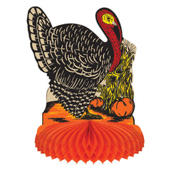 Vintage Turkey 8" Centerpiece