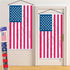 Metallic American Flag Hanging Decoration | PartyGlowz
