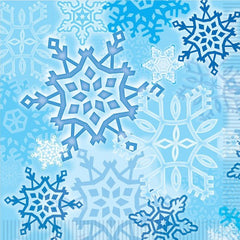 Snowflake Beverage Napkins