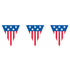 Stars & Stripes 12' Pennant Banner | PartyGlowz