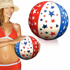 Patriotic Stars Beach Balls