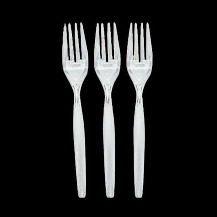 Clear Plastic Forks