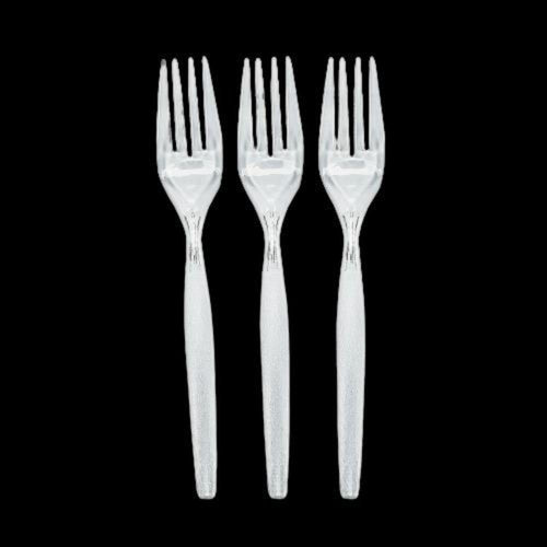 Clear Plastic Forks
