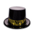 New Year Black & Gold Top Hat