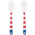 Patriotic Salad Servers - Folk & Spoon Combo