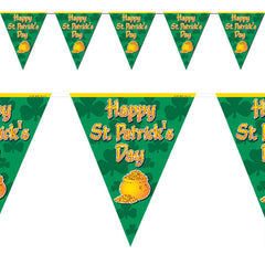 St. Patrick's Day Pennant Banner