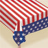 American Flag Flannel-Backed Table Cover