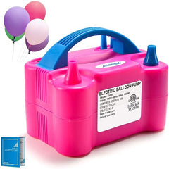 Electric Dual Nozzle Air Balloon Pump
