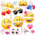Emojicon Photo Booth Props Kit