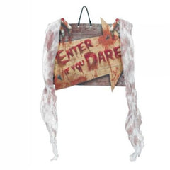 Enter If You Dare Sign