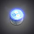 LED Light Up Blue Non Flashing Button Body Light