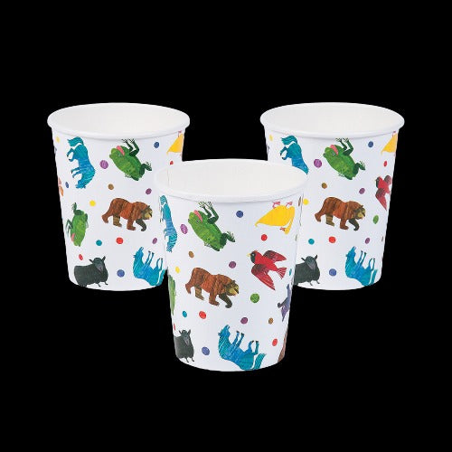 9 Oz Eric Carle Brown Bear, Brown Bear, What Do You See? Paper Cups