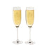 Personalized Script Glass Champagne Flutes