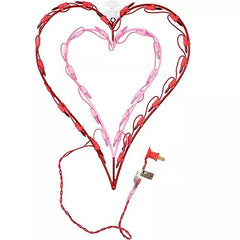 Light-Up Concentric Heart Sign