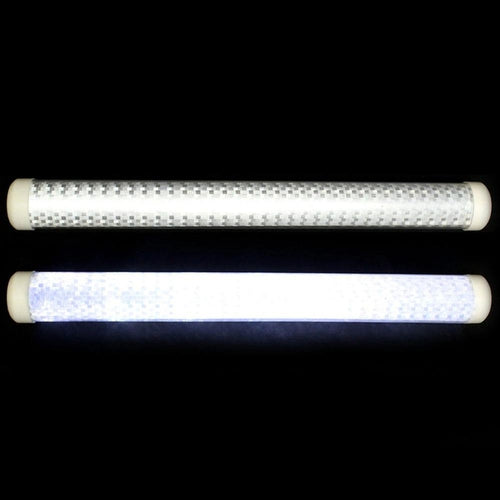 18 Inch LED Light Up Hologram Paper Lined Wand