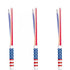 Patriotic American Flag Triple Glow Wands | PartyGlowz