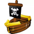 41 Inch Inflatable Pirate Ship Cooler