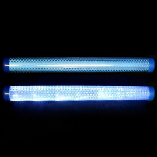 18 Inch LED Light Up Hologram Paper Lined Wand
