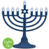 Light-Up Blue Menorah