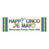 Happy Cinco de Mayo Party Custom Banner - Medium