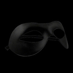 Classic Matte Black Mask Unlit With Elastic Band