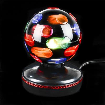 8 Revolving Rainbow Disco Light