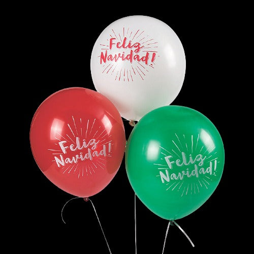 Feliz Navidad 11‚ Latex Balloons