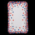 Patriotic Confetti Dots Print Paper Appetizer Plates | PartyGlowz