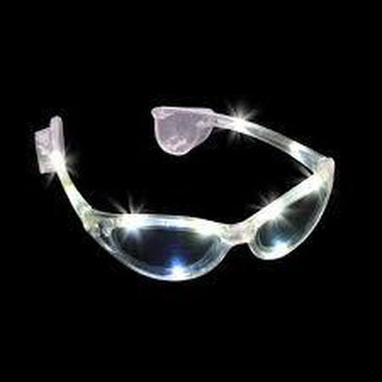 LED Light Up White Sunglasses