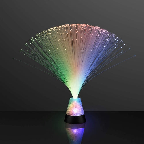 Fiber Optic Centerpiece with Color Changing Base | PartyGlowz.com