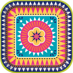 Fiesta Colorful Party Dinner Plates