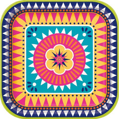 Fiesta Colorful Party Dinner Plates
