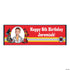 Firefighter Party Photo Custom Banner - Small