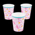 9 Oz Flamingo Paper Cups