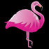 Pink Flamingo 46" Mylar Balloon