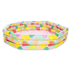 3 Ring Inflatable Pool with Prints 48in