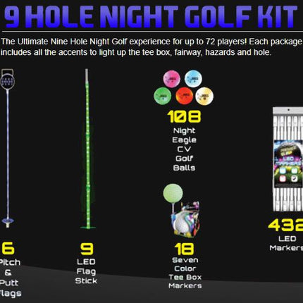 Nine-Hole Night Golf Package